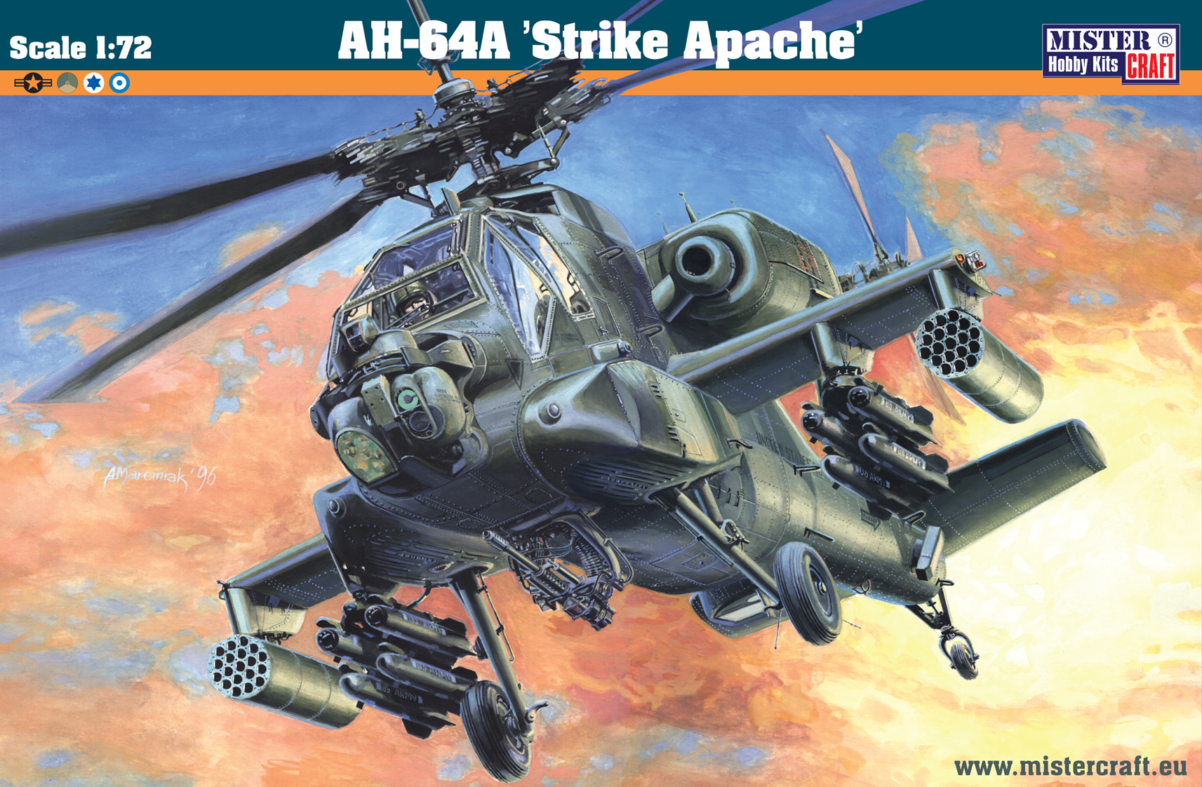 D-36 AH-64A 'Dark Apache'a
