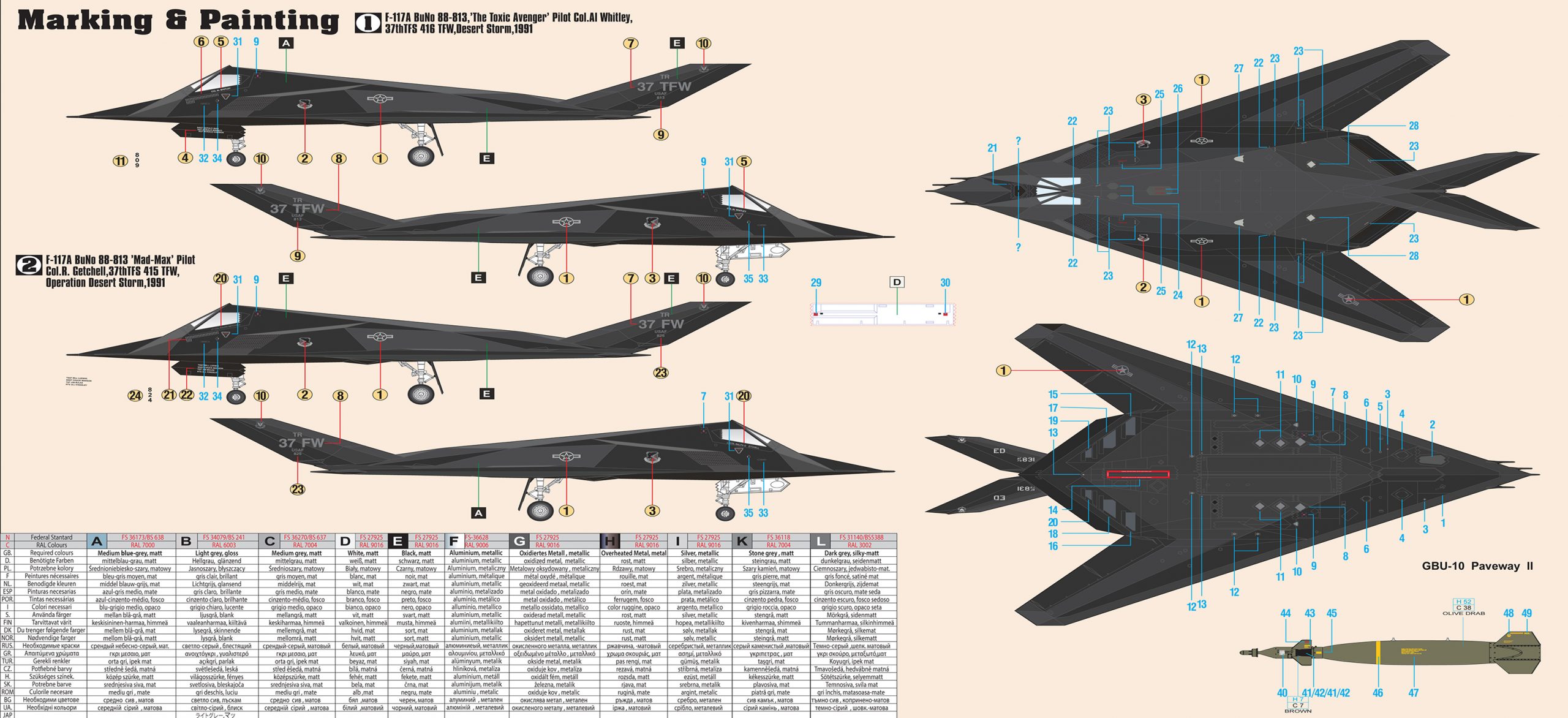 E-05 Mal.F-117A'Nighthawk'